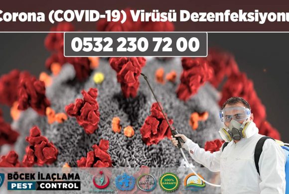 Corona (COVID-19) Virüsü Dezenfeksiyonu Corona (COVID-19) Virüsü Dezenfeksiyonu
